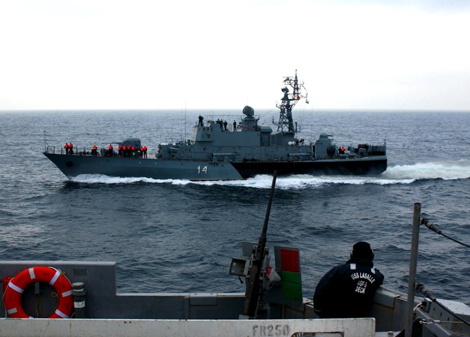 Bulgarian Navy corvette Bodri