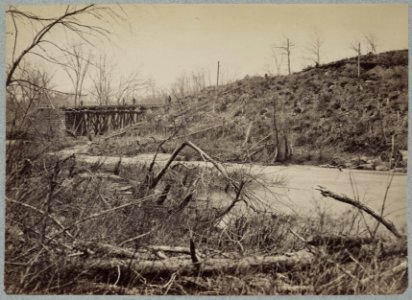 Bull Run bridge, March, 1863 LCCN2012649962