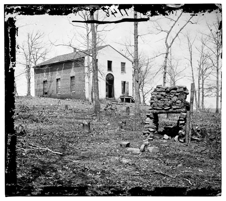 Bull Run, Virginia. Sudley church LOC cwpb.01356