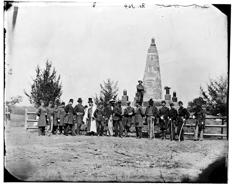 Bull Run, Va. Dedication of the battle monument