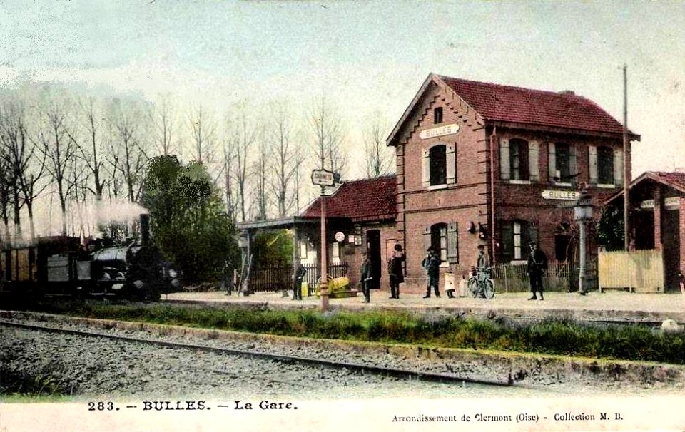 Bulles (60), la gare (1)
