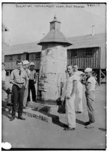 Bulletins - Internment camp, Fort Douglas LCCN2014705871