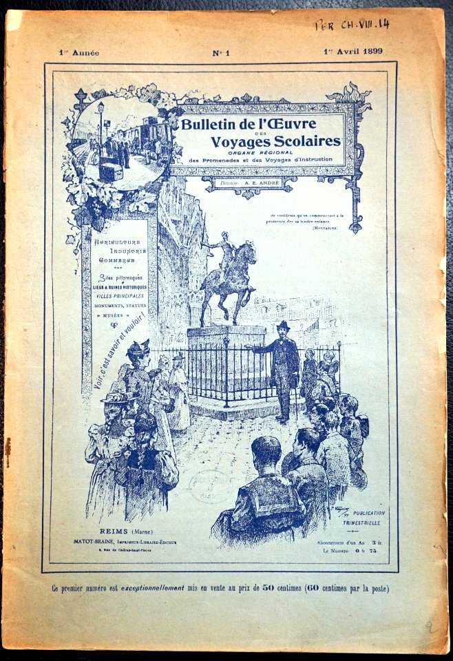 Bulletin de l'œuvre des voyages scolaires 94142