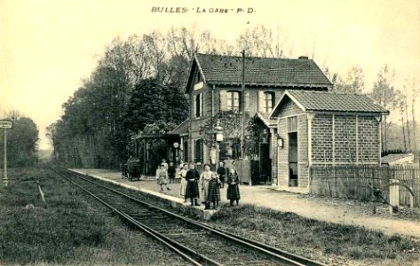 Bulles (60), la gare (2)