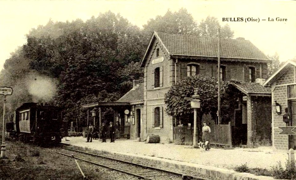 Bulles (60), la gare (4)