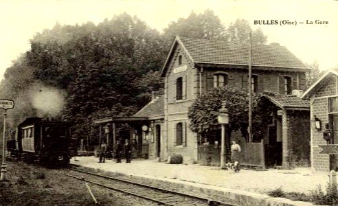 Bulles (60), la gare (4)