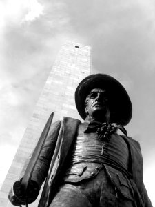 Bunker Hill Monument and Statue