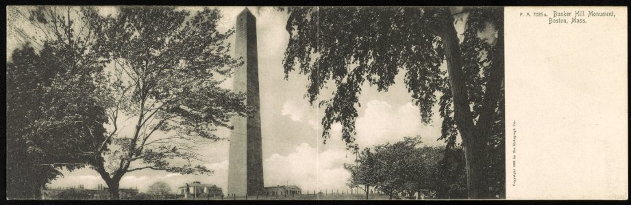 Bunker Hill Monument, Boston, Mass. LCCN2013647078