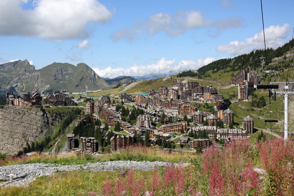 Mountain summer avoriaz