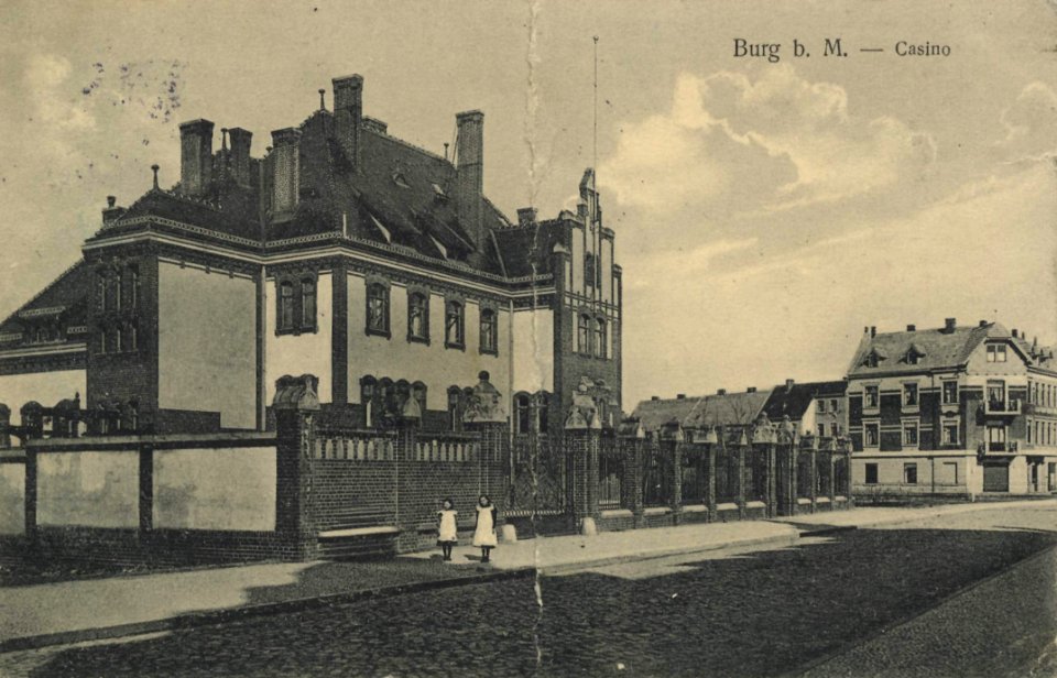Burg (b. Magdeburg), Sachsen-Anhalt - Offizierskasino des Altmärkischen Feldartillerie-Regiments No. 40 (2) (Zeno Ansichtskarten)