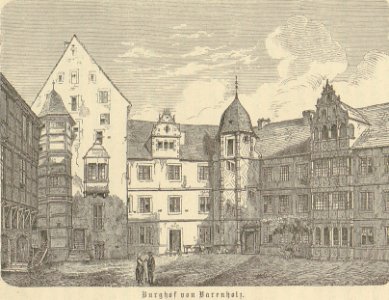 Burghof von Varenholz