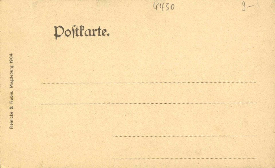 Burgsteinfurt, Nordrhein-Westfalen - Fürstliches Schloss (back) (Zeno Ansichtskarten)