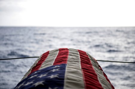 Burial at sea 140322-N-KL846-070
