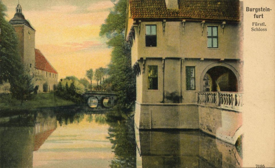 Burgsteinfurt, Nordrhein-Westfalen - Fürstliches Schloss (Zeno Ansichtskarten)