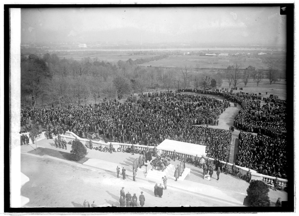 Burial of an Unknown soldier, (11-9-21) LCCN2016845792