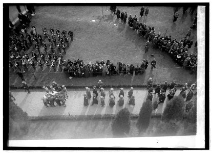 Burial of an Unknown soldier, (11-9-21) LCCN2016845780