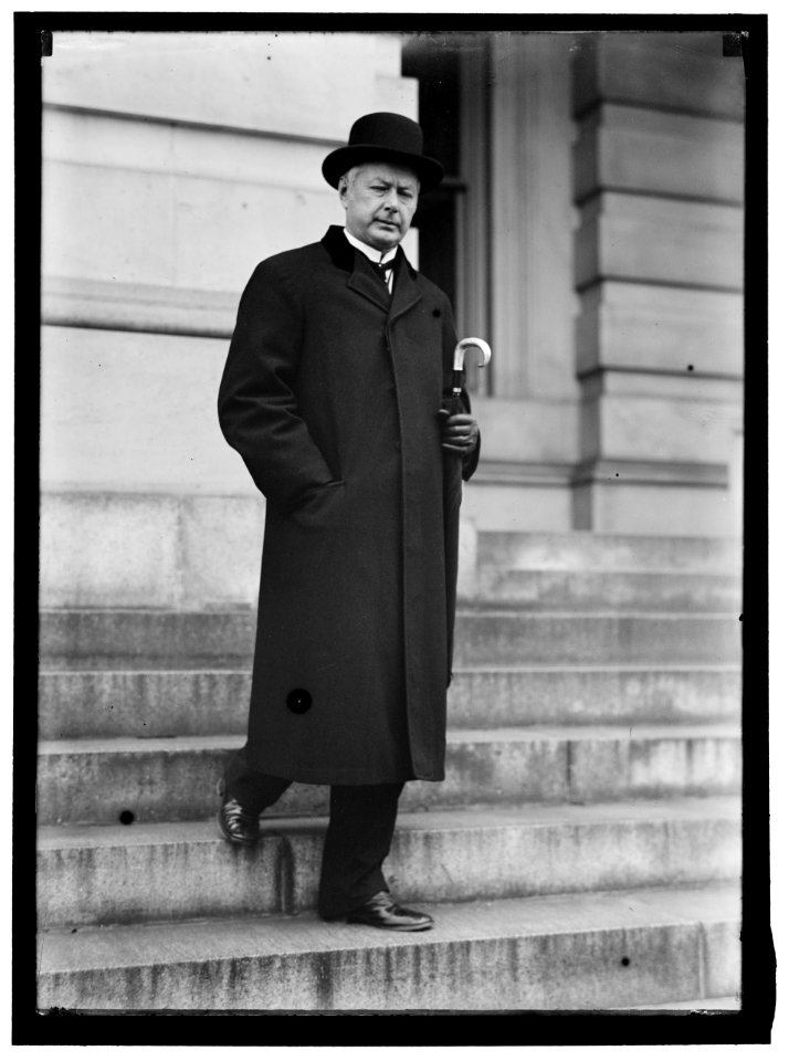 BURLESON, ALBERT SIDNEY. REP. FROM TEXAS, 1899-1913; POSTMASTER GENERAL, 1913-1921 LCCN2016864335