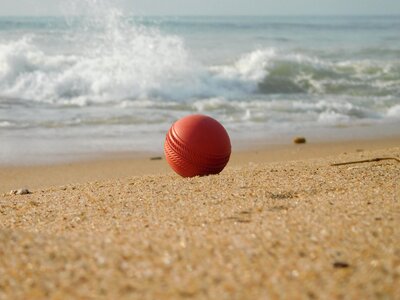 Beach water sand