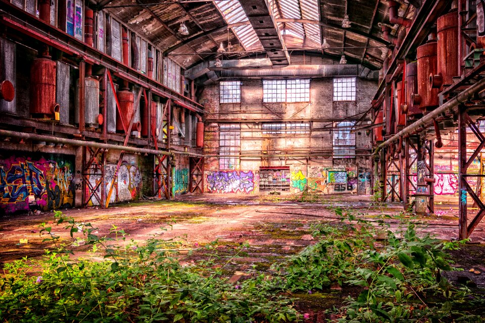 Atmosphere dilapidated shabby