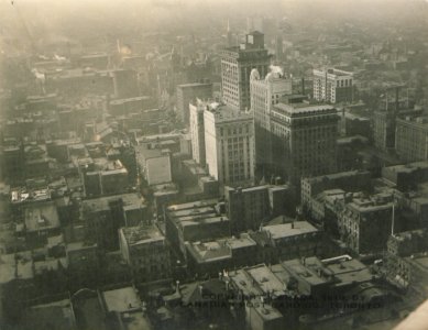 Business Section of Toronto from an Aeroplane (HS85-10-35730) photo