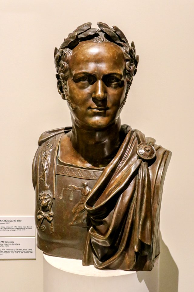 Bust of Alexander I by Ivan Martos