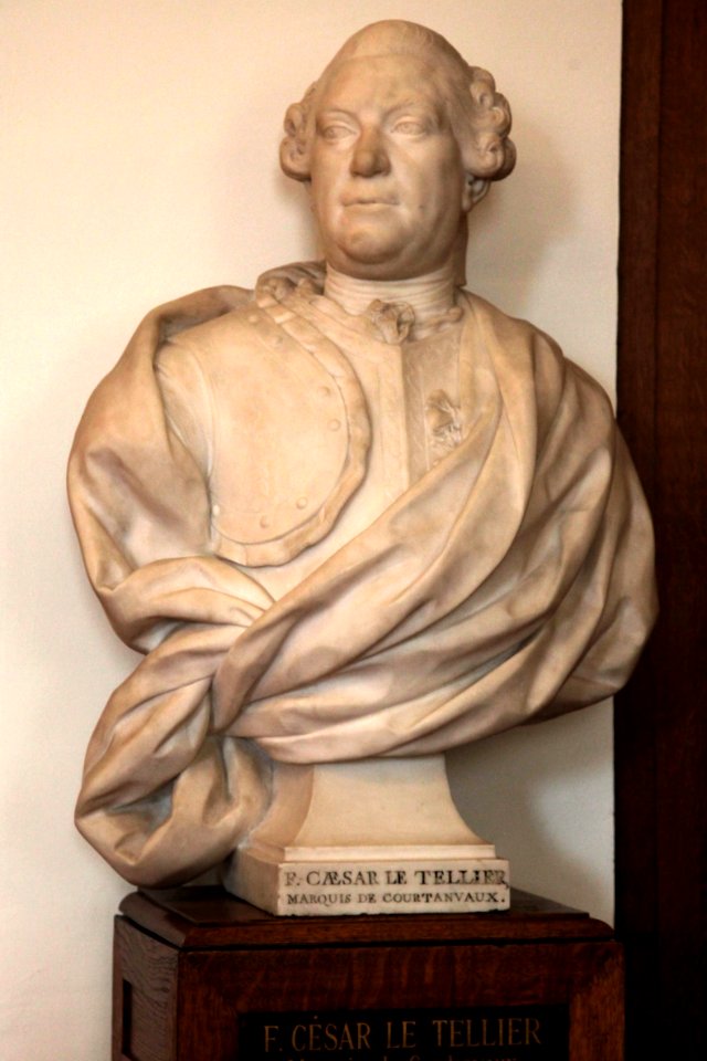 Bust of François-Cesar Le Tellier de Courtanvaux at BSG-IMG 6991