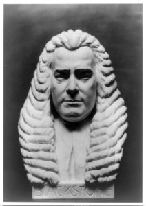 Bust of Sir William Blackstone by Marius Azzi LCCN90705747