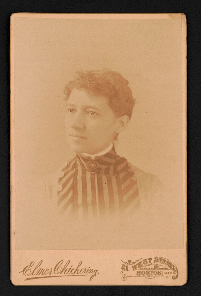 Bust portrait of educator and civic leader, Maria Molly Baldwin) - Elmer Chickering, 21 West Street, Boston, Mass LCCN2016645942