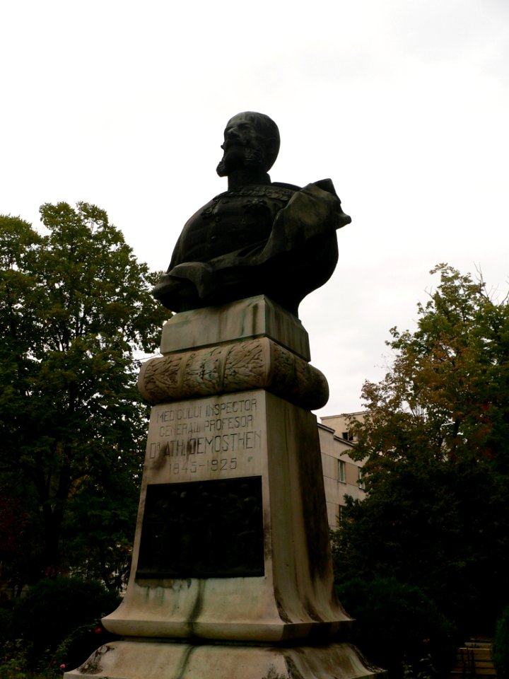 Bustul gen. dr. Athanase Demosthen-8