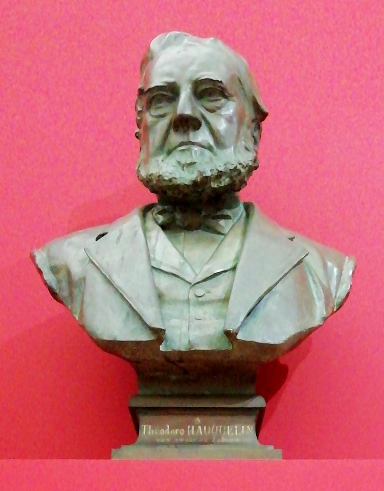 Buste de Théodore Hauquelin par Eustache Bernard - musée de Grenoble