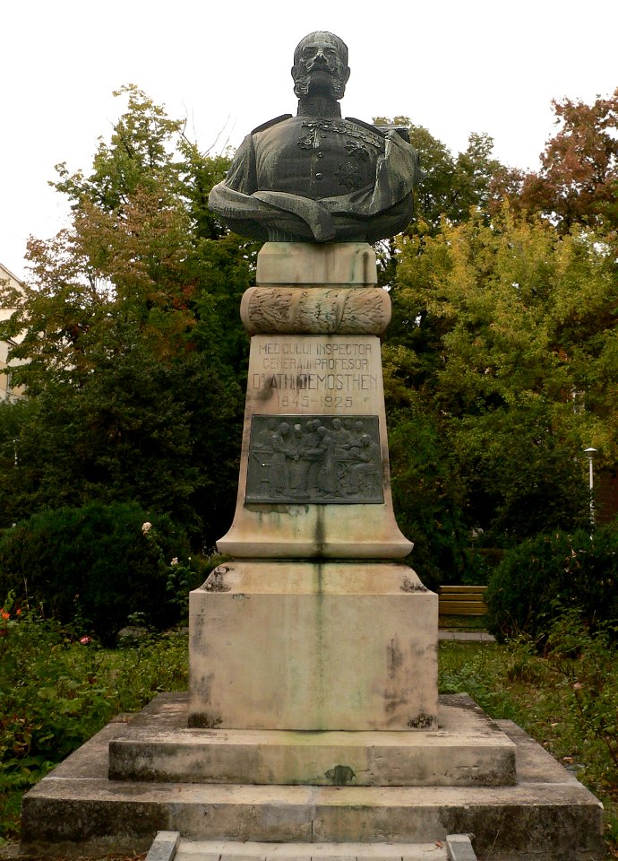 Bustul gen. dr. Athanase Demosthen-1