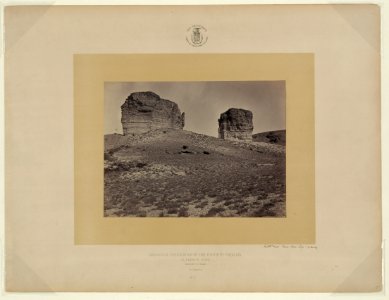Buttes near Green River City, Wyoming - T. H. O'Sullivan, phot. LCCN2006683850