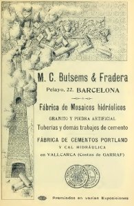 Butsems-Fradera anunci 1907