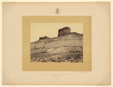 Buttes near Green River City (Wyo.) - T. H. O'Sullivan, phot. LCCN2006677737