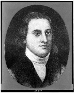 Button Gwinnett, head-and-shoulders portrait, facing slightly right LCCN94509791