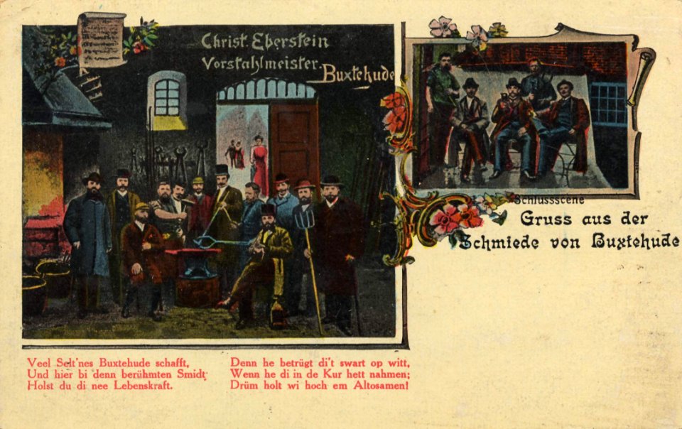 Buxtehude, Niedersachsen - Schmiede von Buxtehude (Zeno Ansichtskarten)