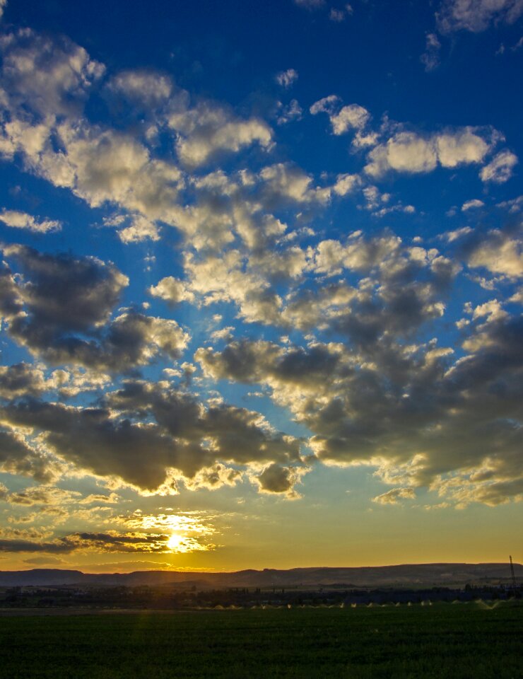 Clouds white place