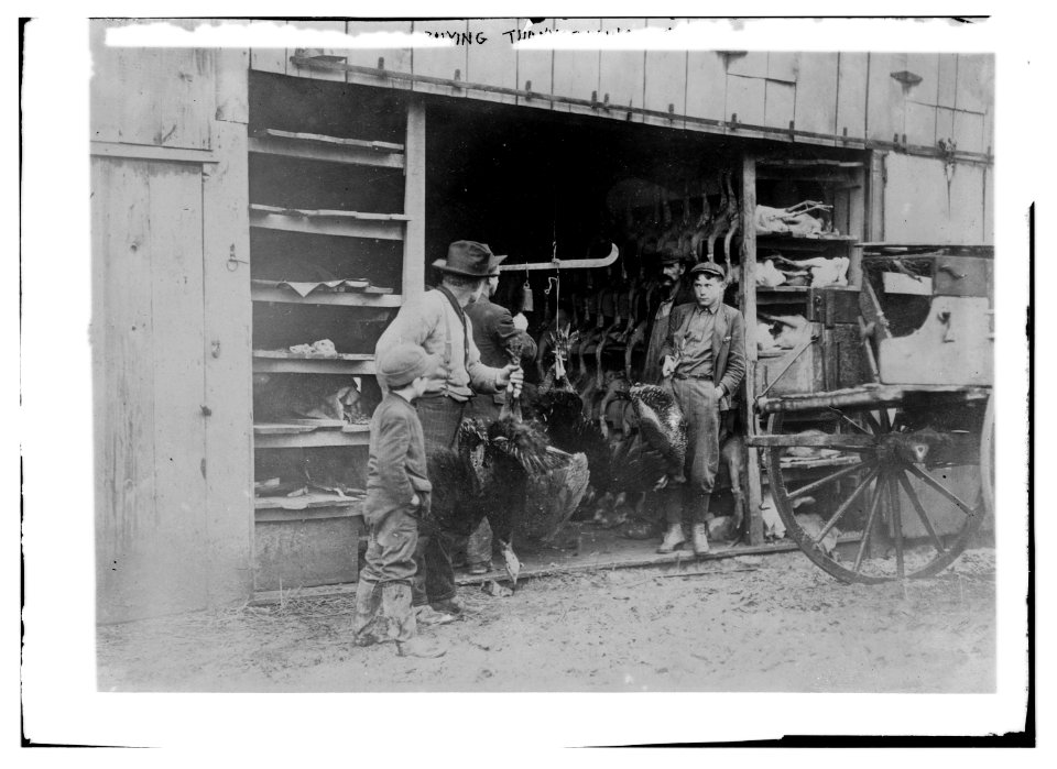 Buying Thanksgiving turkey LCCN2014691241