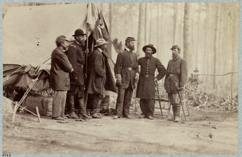 Bv't. Major General S. G. Griffin and staff LCCN2013647587