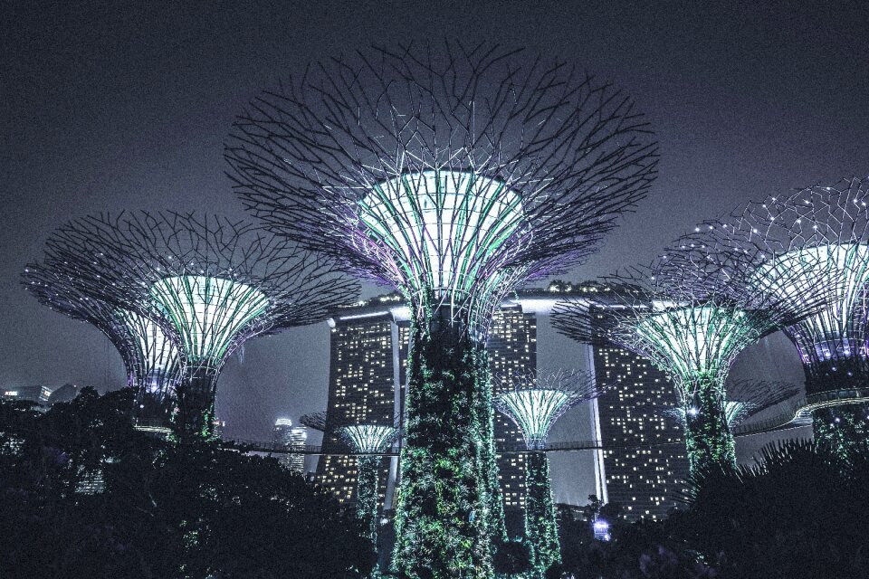 Night lights architecture