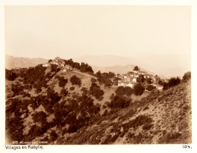 Byar i Kabylien, Algeriet - Hallwylska museet - 107962