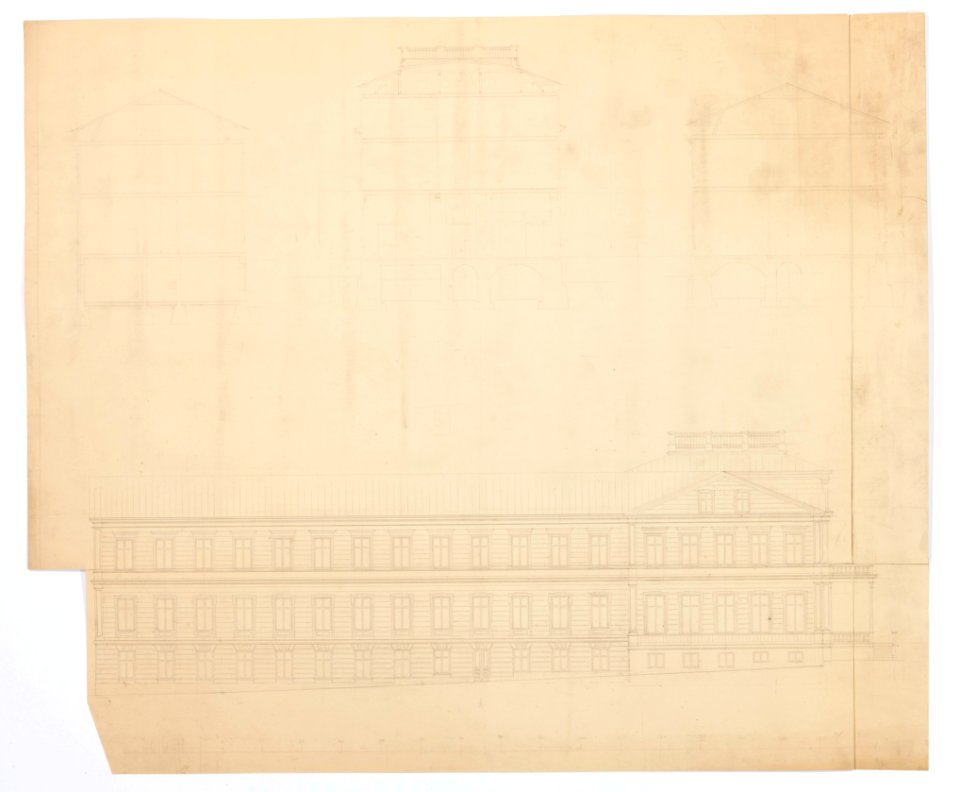 Byggnadsritningar. Ramlösa - Hallwylska museet - 105246
