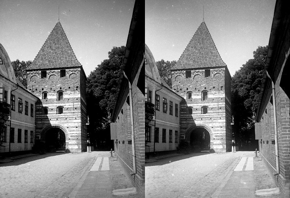 Byporten i Stege, 1908-1910