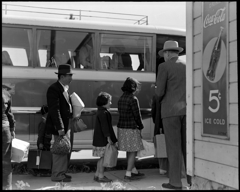Byron, California. This family of Japanese ancestry, evacuated from this farm in Contra Costa Count . . . - NARA - 537460