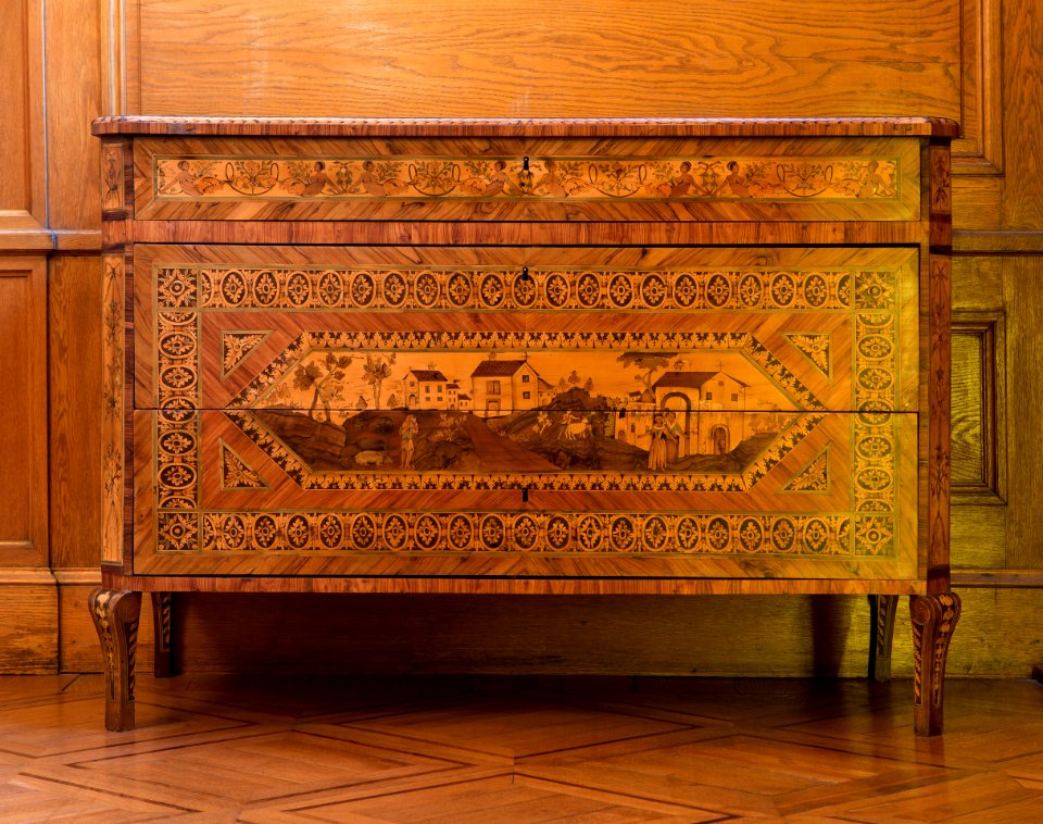 Byrå, 2 st. Italienska - Hallwylska museet - 108948