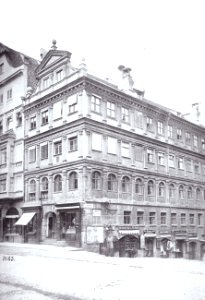 Bäckerhaus Augsburg um 1870