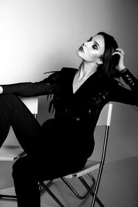 Fashion portrait clothing