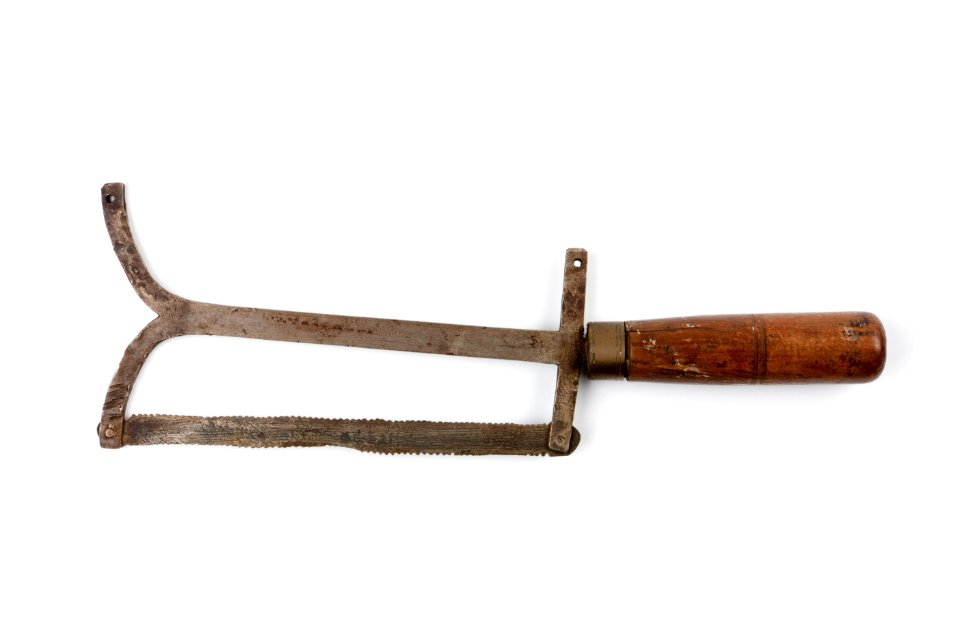 Bågfil av stål för två blad - Skoklosters slott - 92991