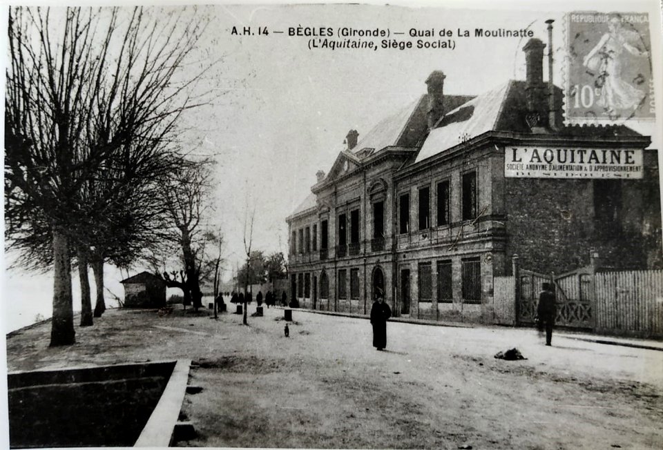 Bègles - Quai de la Moulinatte (A.H.)