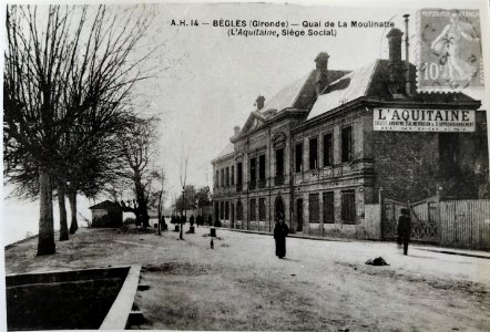 Bègles - Quai de la Moulinatte (A.H.)